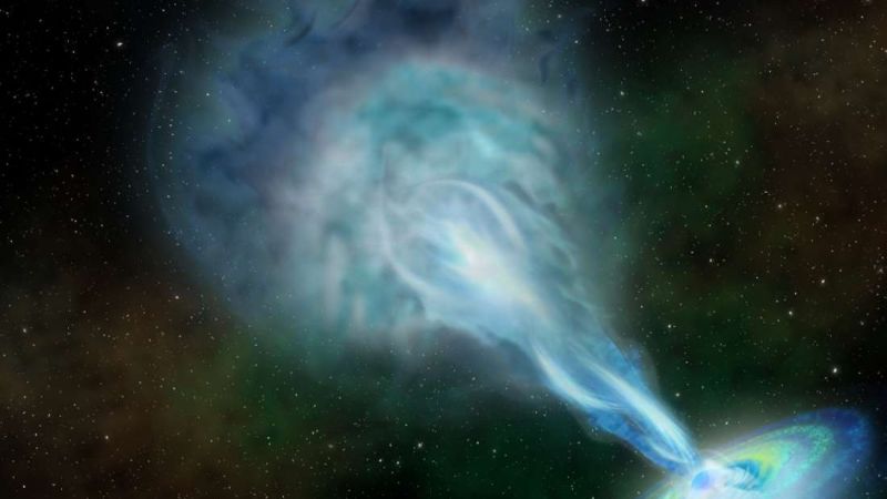 距地130億光年 天文學家發現早期宇宙中最詳細的類星體影象 Itw01