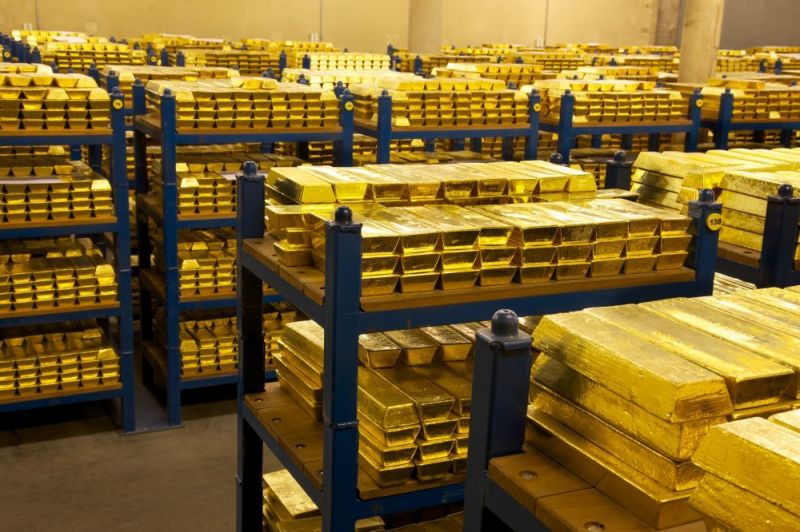 世界上最大的黃金庫 牆壁用金磚砌 全球1 4的黃金都在這兒 Itw01