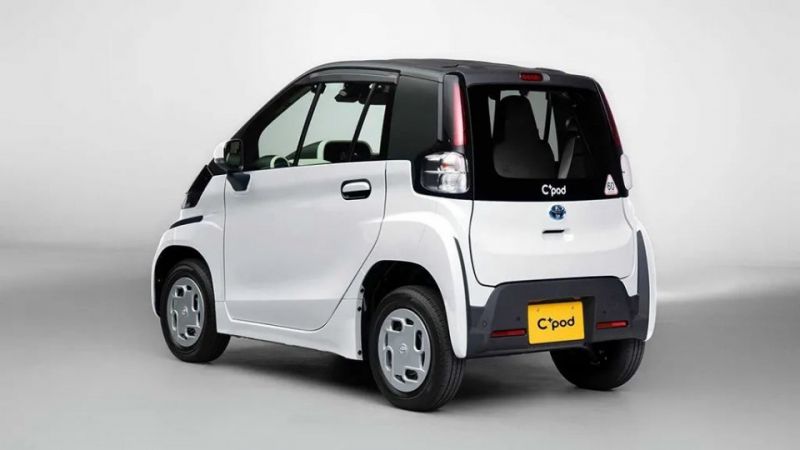 日本的 老年代步車 豐田推出 微型電動車 C Pod Itw01